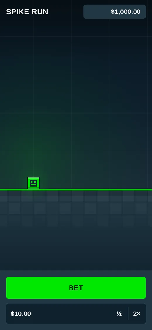 Geometry Dash in the Hobbi feed